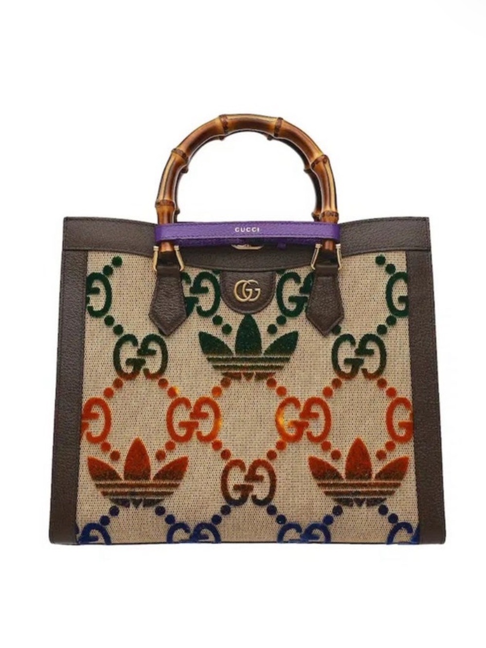 Gucci x Adidas Printed Tote Bag
